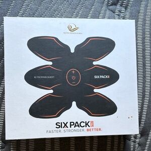 Six Pack Pro Muscle Stimulator - Black and Orange